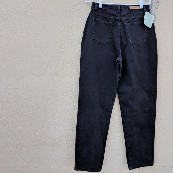 Vintage 90's Bliss Blass Black Jeans/High Rise - Picture 1 of 4